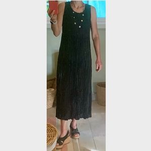 Eileen fisher crushed silk tiered dress. New, tags on